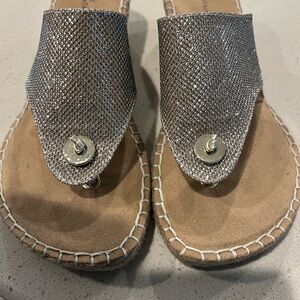 Silver Women's Sandals